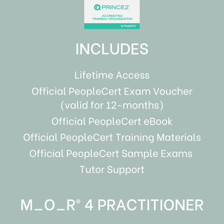 M_o_R® 4 Practitioner accredited eLearning by Zindiak