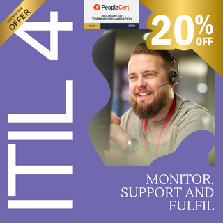 ITIL® 4 Specialist: Monitor, Support and Fulfil accredited eLearning by Zindiak