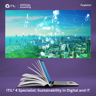 ITIL® 4 Specialist: Sustainability in Digital and IT Official eLearning by PeopleCert