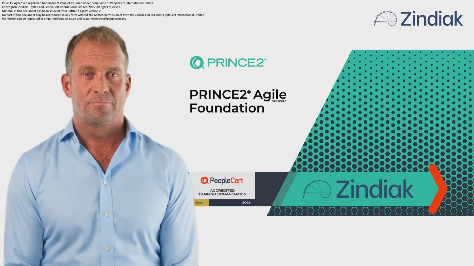 PRINCE2 Agile Foundation Course - Zindiak